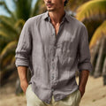 Camisa Casual de Lino