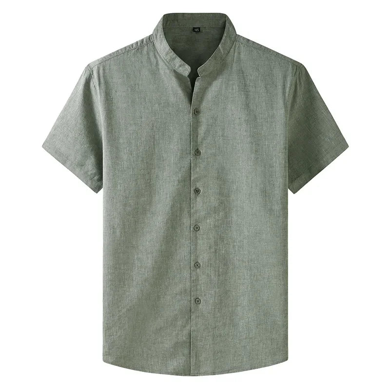 Camisa Casual de Algodón