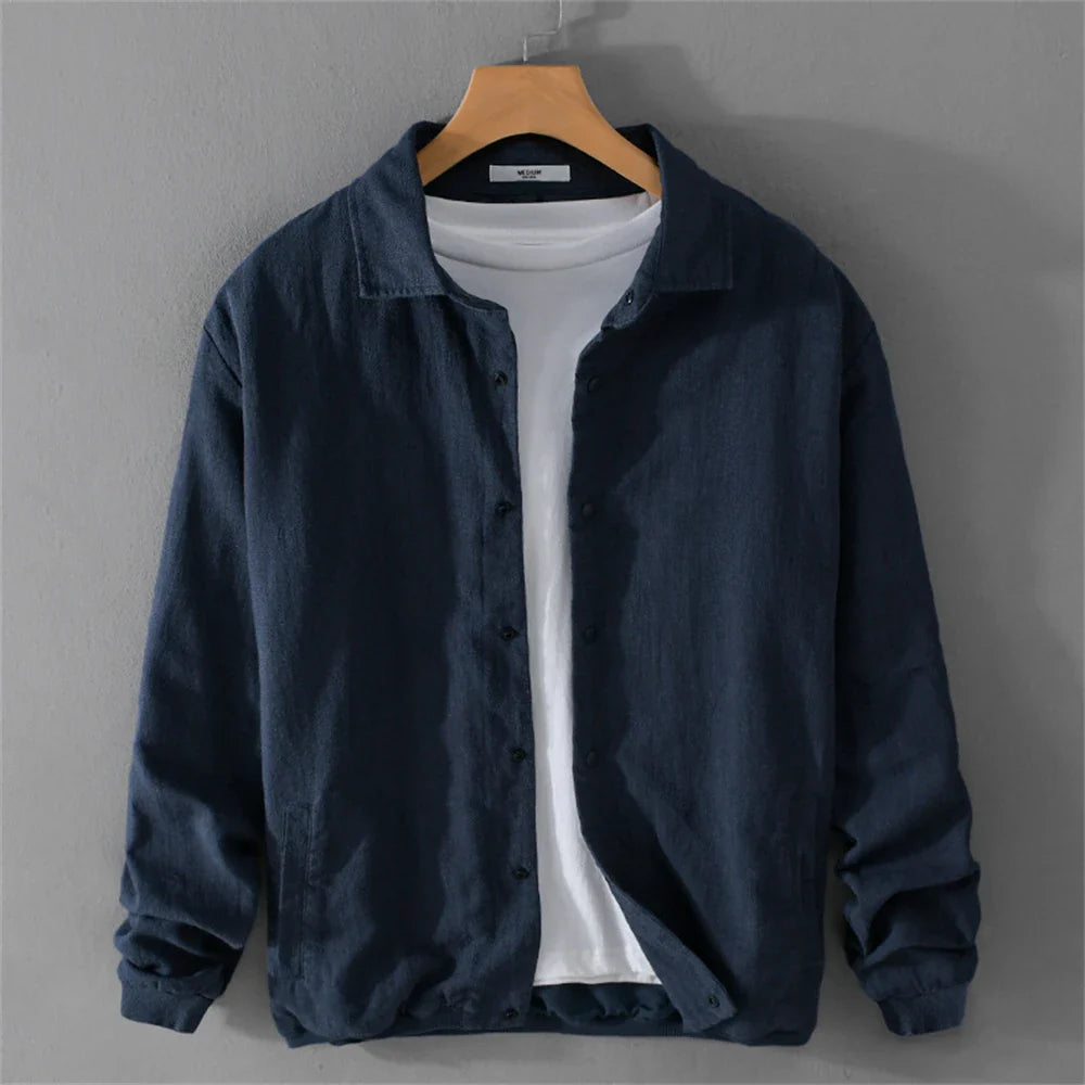 Elegante chaqueta de verano de algodón