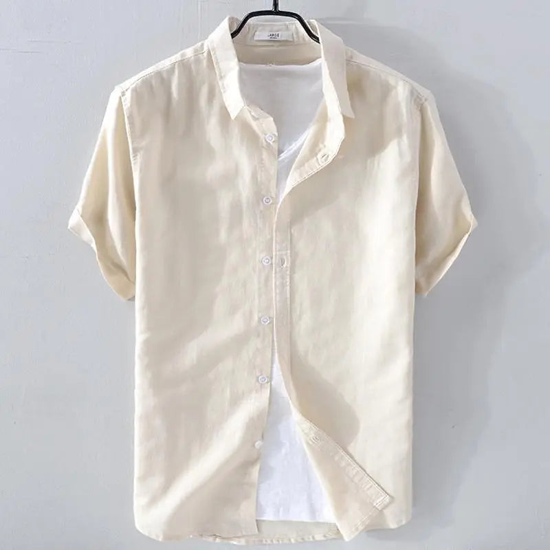 Camisa de manga corta para hombre