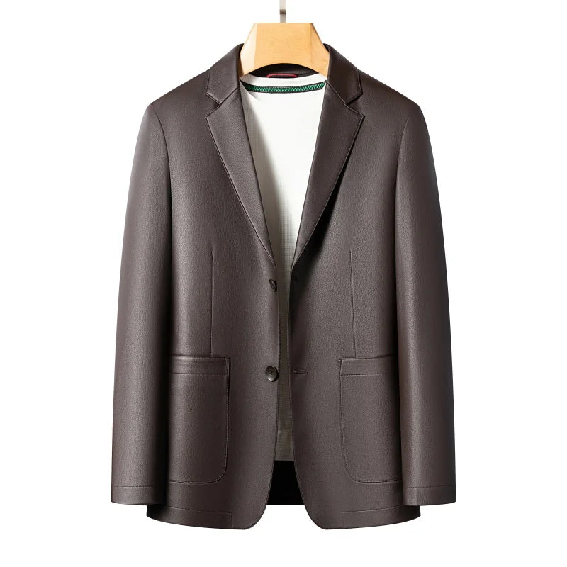 Chaqueta de cuero chic