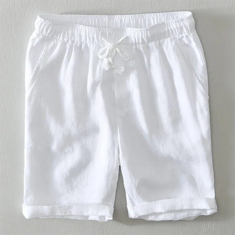 Pantalones Cortos Elegantes de Lino