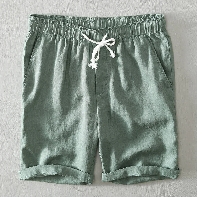 Pantalones Cortos Elegantes de Lino