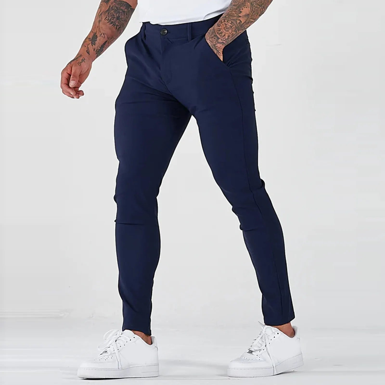 Pantalones elásticos premium