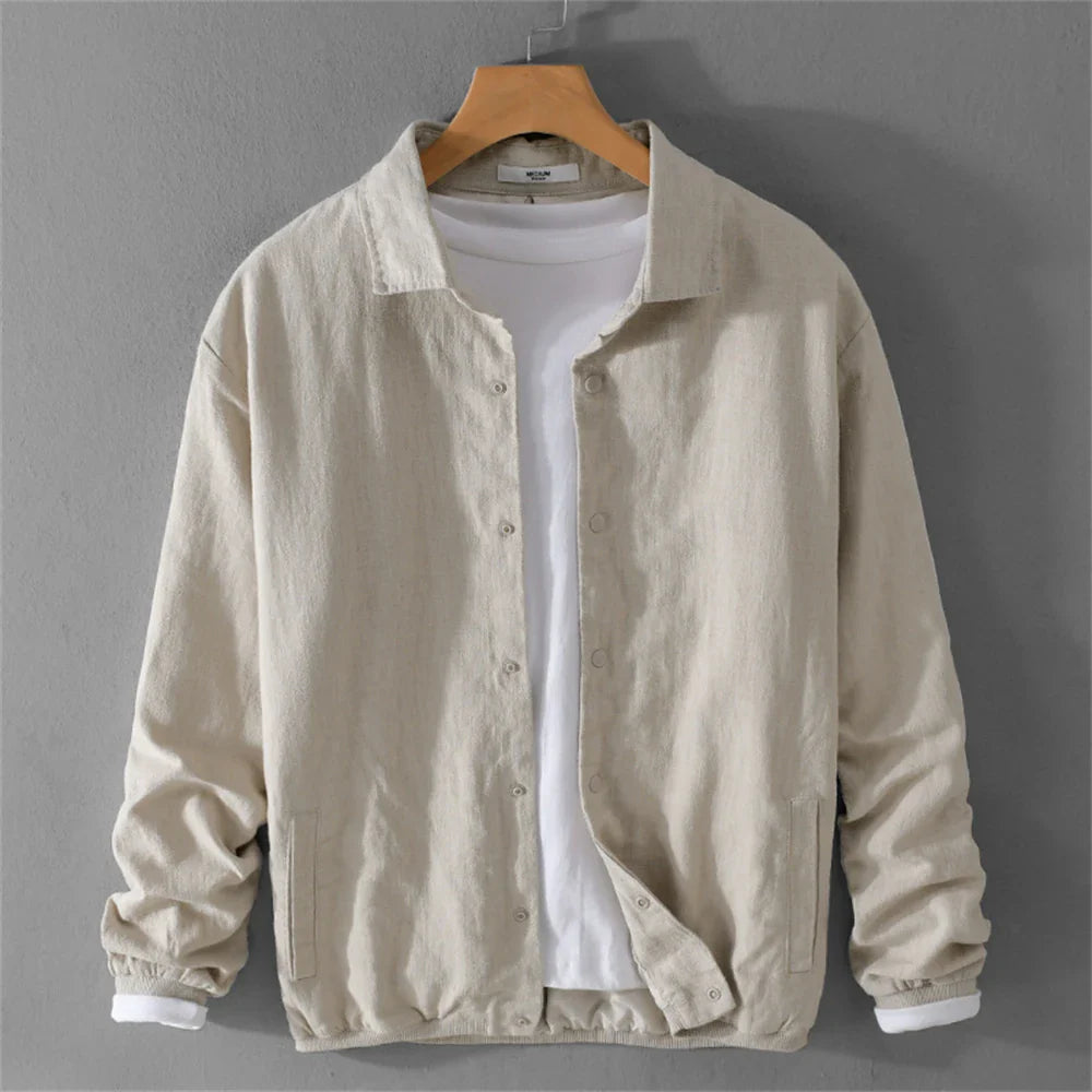 Elegante chaqueta de verano de algodón