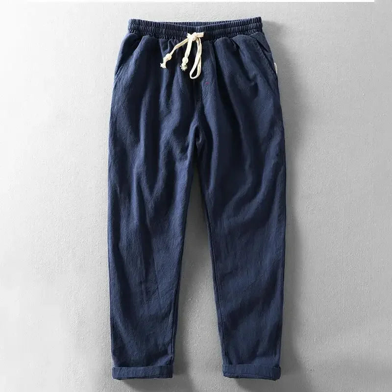 Pantalones de lino