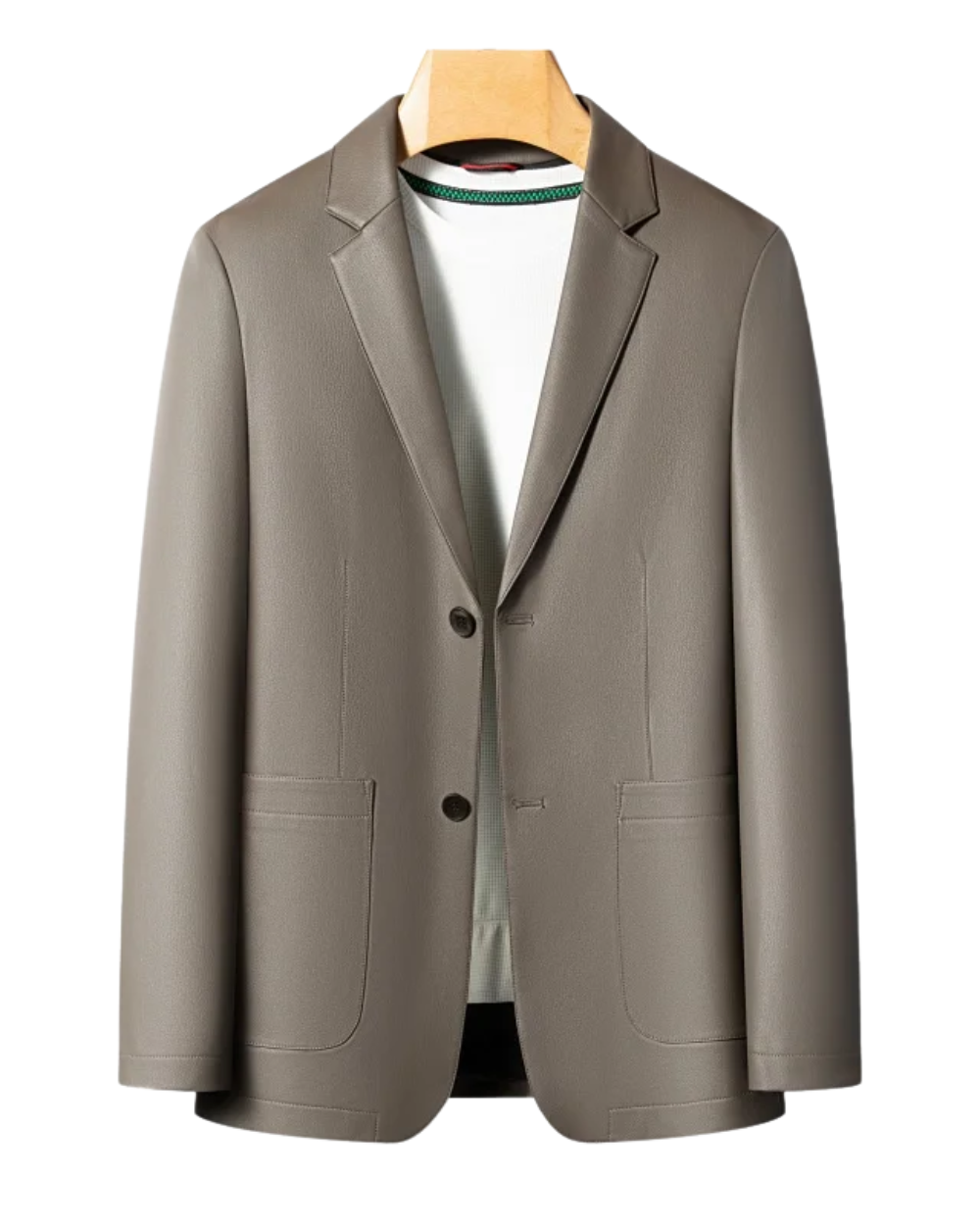Chaqueta de cuero chic