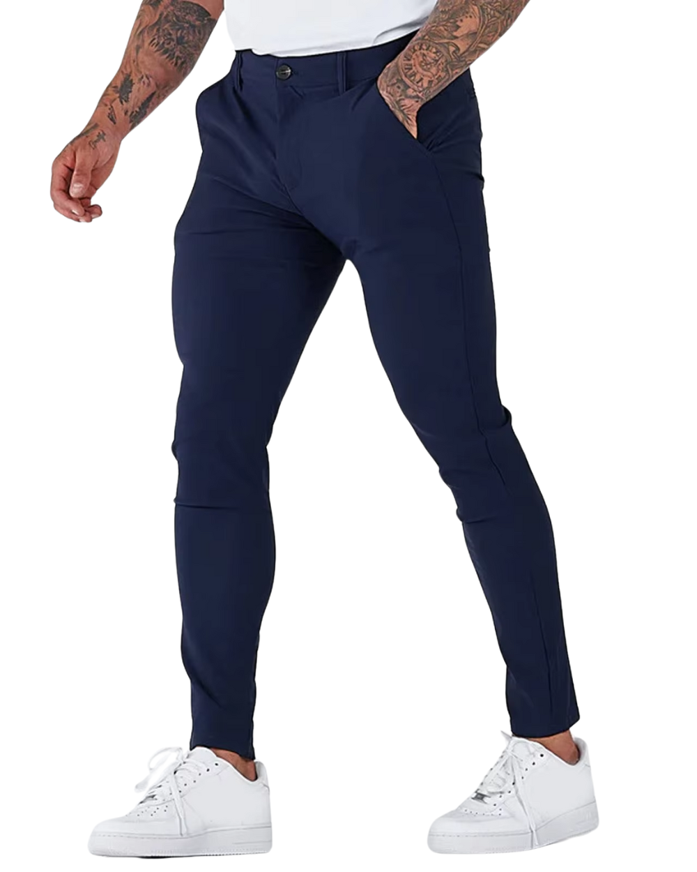 Pantalones elásticos premium