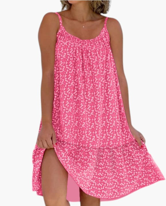 Vestido ligero con estampado delicado para el verano