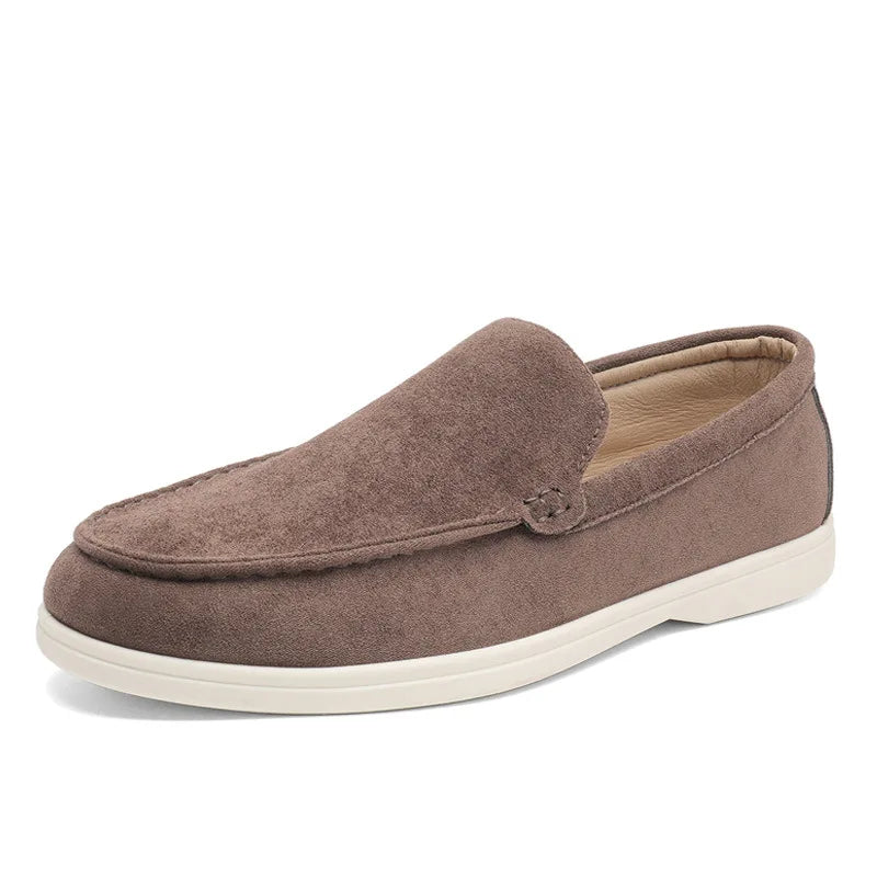 Mocasines casuales de ante