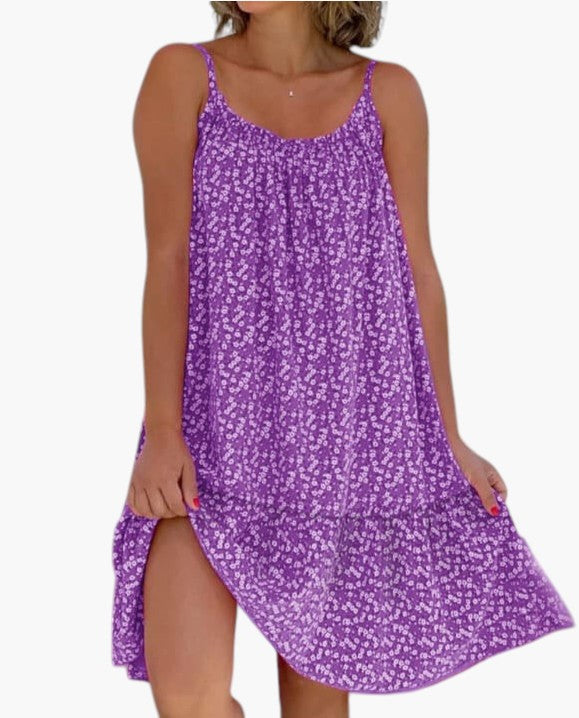 Vestido ligero con estampado delicado para el verano