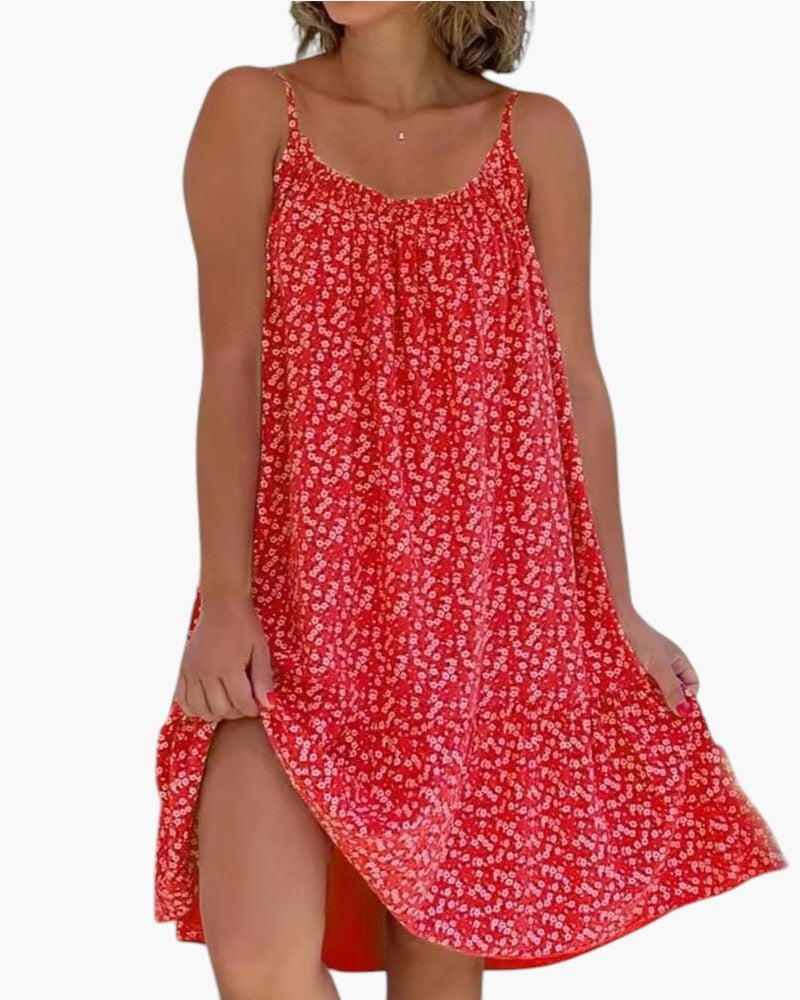 Vestido ligero con estampado delicado para el verano
