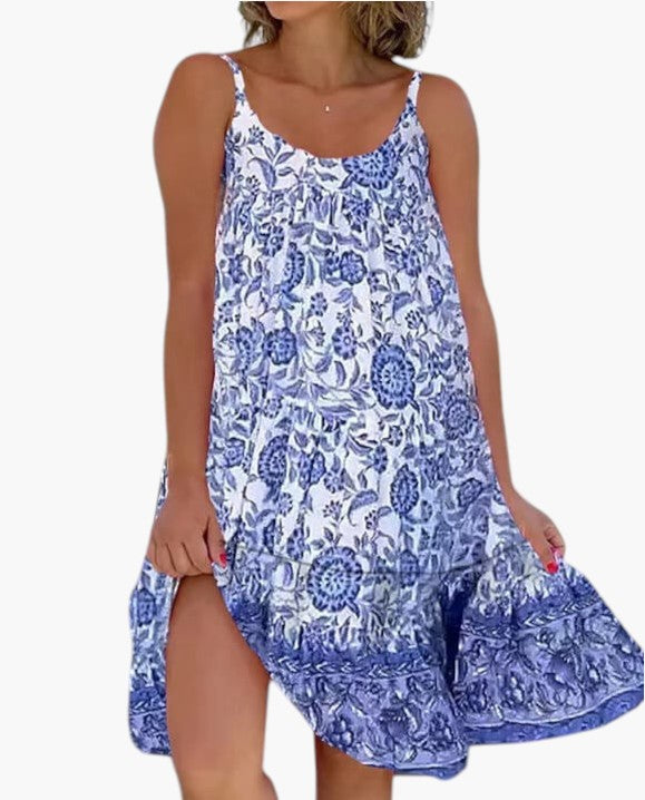 Vestido ligero con estampado delicado para el verano