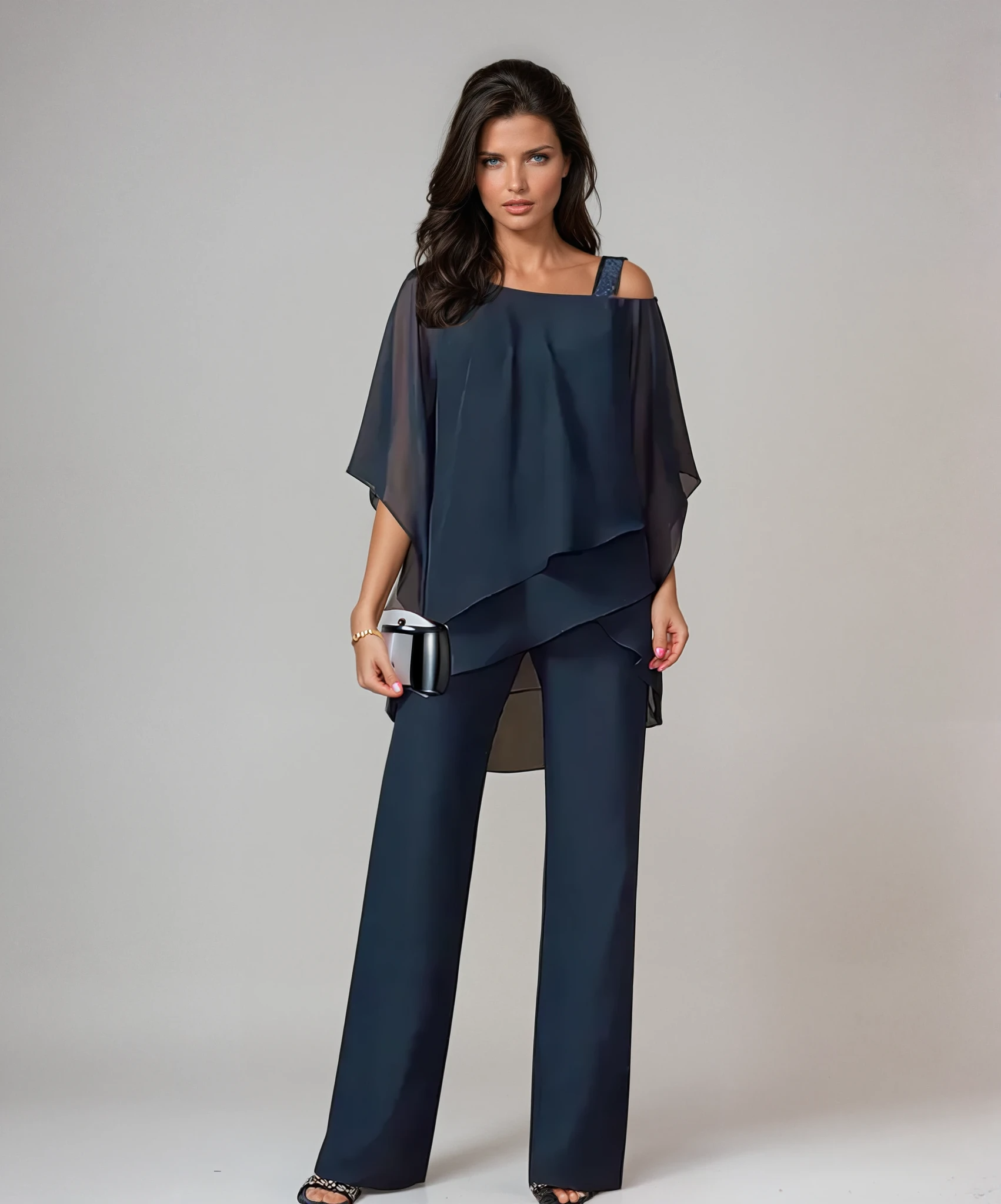 Conjunto Dos Piezas Fluido Elegante Lucie