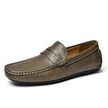 Mocasines Náuticos de Piel para Hombre – Estilo Chic sin Cordones