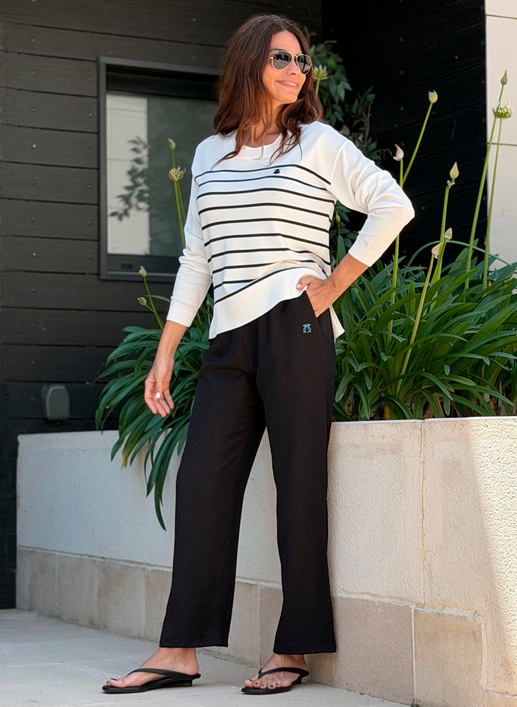 Pantalón Soft Negro Mujer