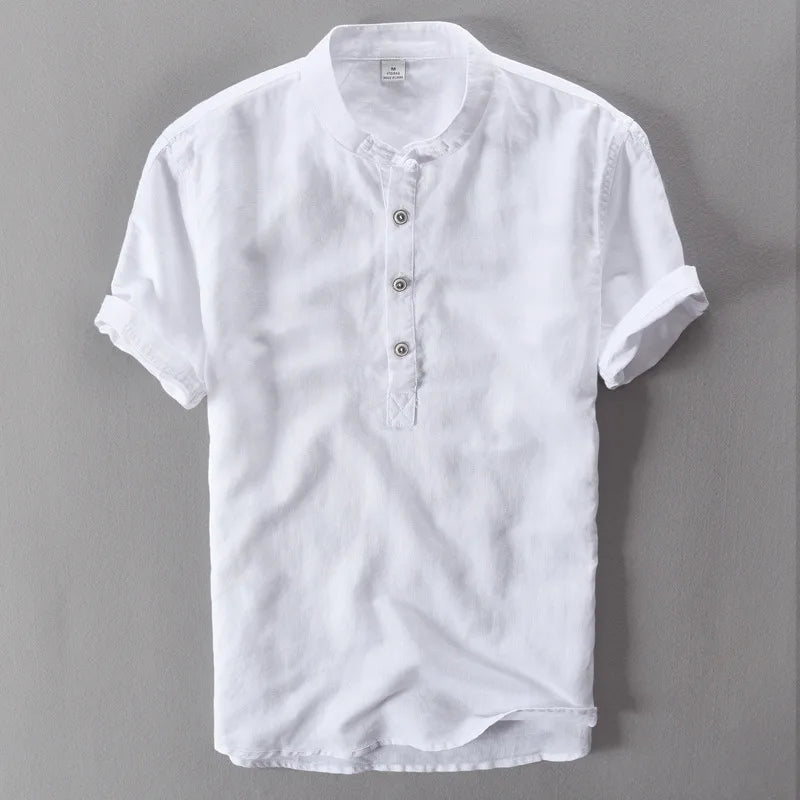 Camisa de verano elegante de algodón